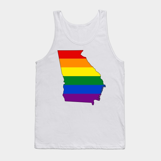 Georgia Pride! Tank Top by somekindofguru